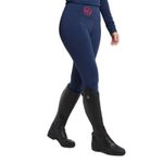 ROYAL SCOT Women’s Knee Patch Riding Tights in Dark Blue