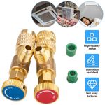 Air Conditioning Refrigerant Safety Valve Adapters R410A & R22 Charging Valve