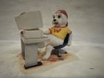 M&G Studios- World of Willy Westy Dog Figurine Web Wise Willie No Box Exc Con