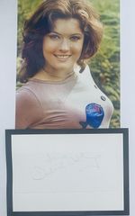 Deborah Watling English Actress, 1948 - 2017 , Original 10 x 8 Signature Piece