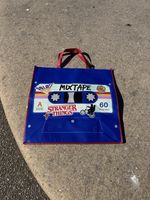 Stranger Things Cassette Mix Tape Shopping Bag