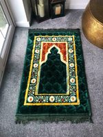 Extra Cushioned Prayer Mats Thick Padded Muslim Janamaz Non Slip 80 x 120cm