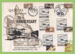 Australia 1992 Qantas Airways 70th Anniversary, Charleville-Cloncurry, Cover