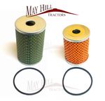 Fordson Dexta & Super Dexta Tractor Oil & Fuel Filter Set - MT591 & MT518