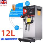 12L Commercial 4-in-1 Steam Boiler Machine Milk Frother/Tea Brewer/Water UK