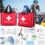 391 PIECE LGE FIRST AID KIT MEDICAL EMERGENCY HOME TRAVEL CAR TAXI WORK 1ST AID