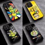 Valentino Rossi Phone Case for iPhone 17 16 15 14 13 12 11 Air/Mini/Plus/Pro Max