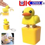 Quacking Duck Keychain, Duck Quackey Fun Fidget Toy USB Stress Relief Funny Gift