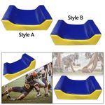 Wedged Football Tackle Shield Wedged Shield Versatile Practice Sport Blocking