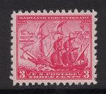 Scott 736- MNH- 3c Maryland, 300 Years, the Ark and the Dove- 1934- unused mint