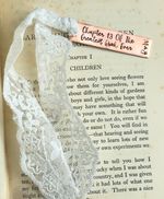 13 CHAPTERS WEDDING ANNIVERSARY  TRADITIONAL LACE GIFT BOOKMARK PERSONALISED