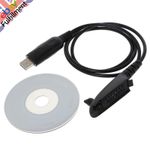 USB Programming Cable For Motorola GP340 GP380 GP328 PTX780 Walkie Talkie Radio