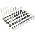 Front/Rear Upper/Lower A-arm Bushing Shaft Kit For Honda Rincon 650 680 ATV