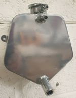 Pentangular aluminium header tank