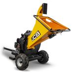 JCB Petrol Wood Chipper 120mm/4.72" Heavy duty 457cc 4-Stroke Electric Start