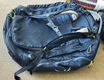 Osprey Travel Duffle Holdall Bag Black/Green Soft Case Extra Compartments