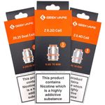 GeekVape Zeus Coils Z1 0.4 - Z2 0.2 Geek Vape Coil Z Sub Ohm Mesh 5pcs/pack UK
