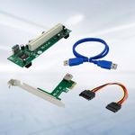 PCI-E x1 to 2xPCI card slot expansion card PCI card slot conversion card