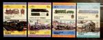 1987 Tuvalu Nukulaelae Leaders World Railway Locomotives Trains MNH Set of 4