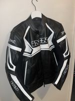 Ixs Leather Motorcycle Motorbike Jacket Worn A Few Times Size Eu 52 Uk 42