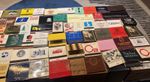 Large selection of matchbooks from 1950-2000.each price £2.