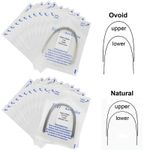 Dental Orthodontic Arch Wire Niti Super Elastic Round Rectangular Ovoid Natural