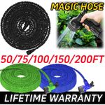2026 Heavy Duty Expandable Flexible Garden Magic Water Hose Pipe With Spray Gun