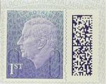 GB -  KCIII - 2025 booklet stamp M25L MFIL 1st class, mnh - K001