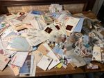 world philatelic material as it came in 5.3kg box huge sorter vintage zzz