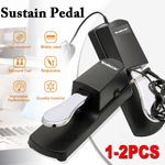 1-2PACK Yamaha Universal Sustain Pedal for Electronic Keyboards & Digital Pianos
