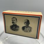 WW1 Antique Matches Box Holder Great War Era Collectable Kitchener & French