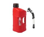 Polisport 10 Litre Utility Can Pro Octane Fuel Dispenser Jerrycan With Fill Hose