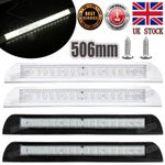 506mm Bright LED Awning Light Waterproof 12-24V Exterior Strip Lamp Caravan Boat