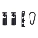 Tall Stair Gauges for Framing Square with Holder and Carabiner Stair Guages Knob