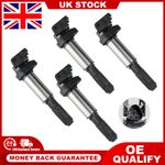 4x Ignition Coils for BMW 1 3 5 6 5 7 Series X1 X3 X5 Z4 E81 E82 E87 E88 F20 F21