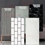 60X Thick PVC Marble Tiles Wall Sticker Self Adhesive Stick On Kitchen Bathroom