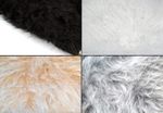 Long Pile Faux Fur Fabric Material - Various Colours and Sizes - Fake Fur