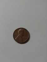 1956 D  wheat penny  (ERROR L ON RIM)