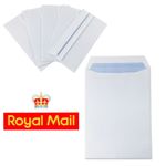 Plain PAPER ENVELOPES A6/A5/A4/DL *Any Qty* White SELF SEAL Small Medium Large
