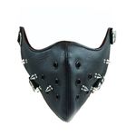 Gothic Punk Motorbike Mask Spike Pointed Rivets Motorcycle Studded Face Mask