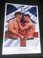 Josh Taylor v Jack Catterall 2 ~ Art Print By Killian Art
