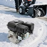 7.5hp Petrol Engine Replace Lawnmower Gasoline Engine 20*50mm Shaft Recoil Start