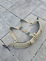 Crye Precision Low Profile AVS Blast Belt Coyote Large Black Buckle Suspenders