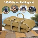 1000D Oxford Cloth Outdoor Mat Compact Foldable Pad for Camping Hunting Training