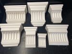 Fluted Corbels, Various sizes