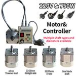 220V 750W Switch Brushless Motor Driver New Face Mount Servo Motor &Controller