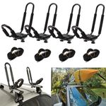 4X Heavy Duty Car Roof Rack Crossbar Kayak Carrier for Canoe Snowboard Surfboard