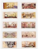 Wonders of the Queen Mary Mars Bars Complete Set 25 Trade Cards 1936