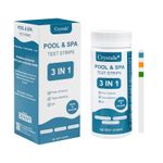 HOT TUB TEST STRIPS 3 in 1 POOL & SPA CHLORINE DIP TEST STRIPS 150pcs