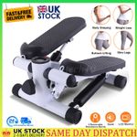 Mini Stepper Machine w/Resistance Bands for Full-Body Workout | Home Cardio Step